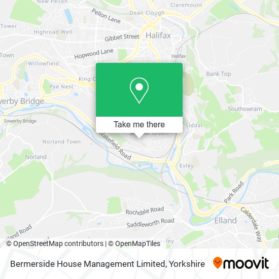 Bermerside House Management Limited map