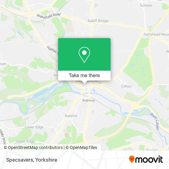 Specsavers map