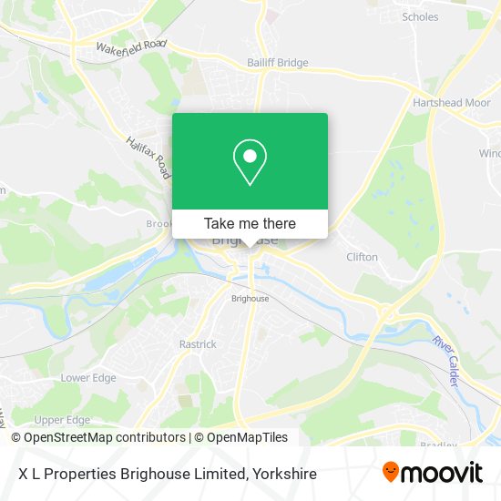 X L Properties Brighouse Limited map