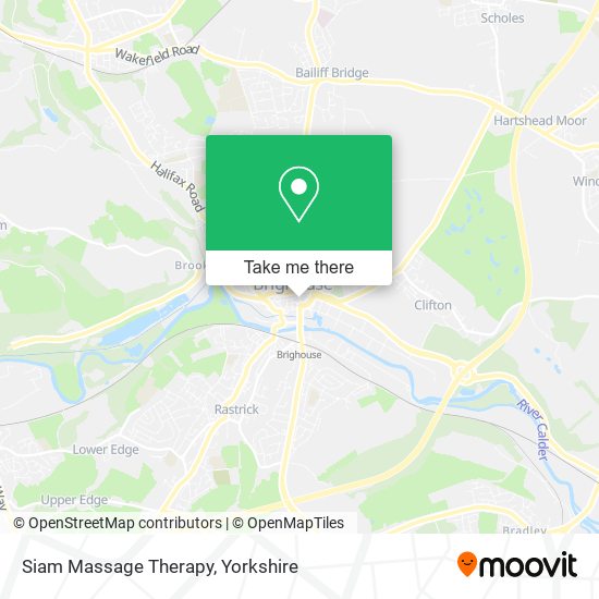 Siam Massage Therapy map