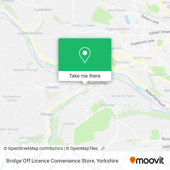 Bridge Off Licence Convenience Store map