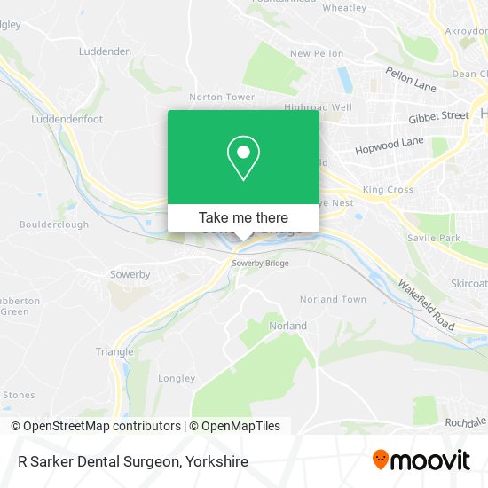 R Sarker Dental Surgeon map