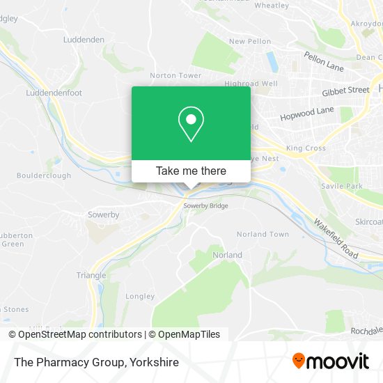 The Pharmacy Group map