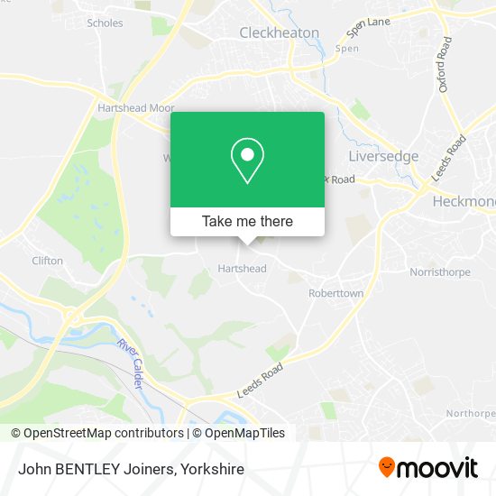 John BENTLEY Joiners map