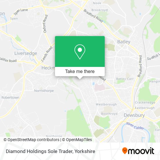 Diamond Holdings Sole Trader map