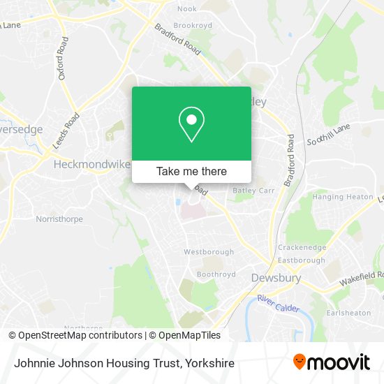 Johnnie Johnson Housing Trust map