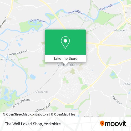 The Well Loved Shop map