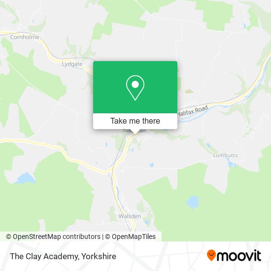 The Clay Academy map