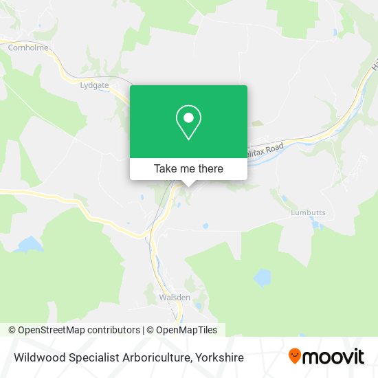 Wildwood Specialist Arboriculture map