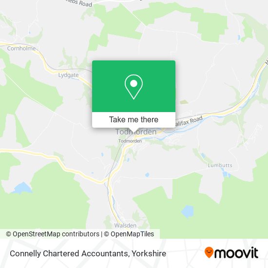 Connelly Chartered Accountants map