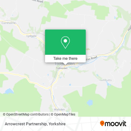 Arrowcrest Partnership map