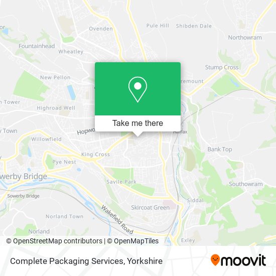 Complete Packaging Services map