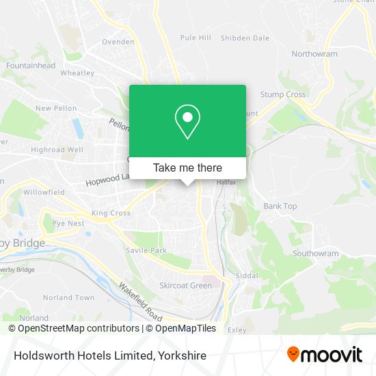 Holdsworth Hotels Limited map