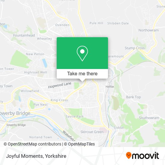 Joyful Moments map