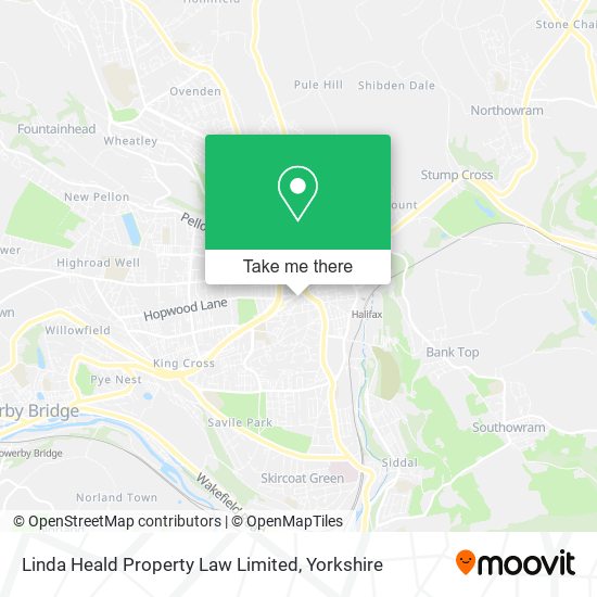 Linda Heald Property Law Limited map