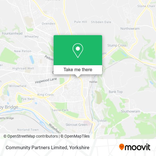 Community Partners Limited map