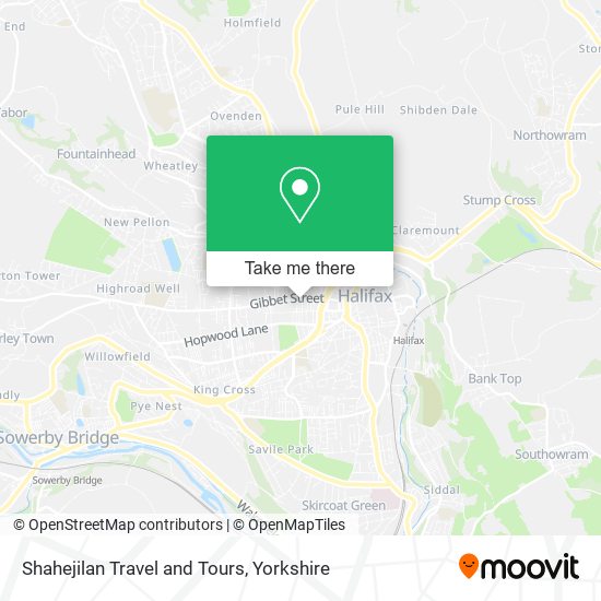 Shahejilan Travel and Tours map