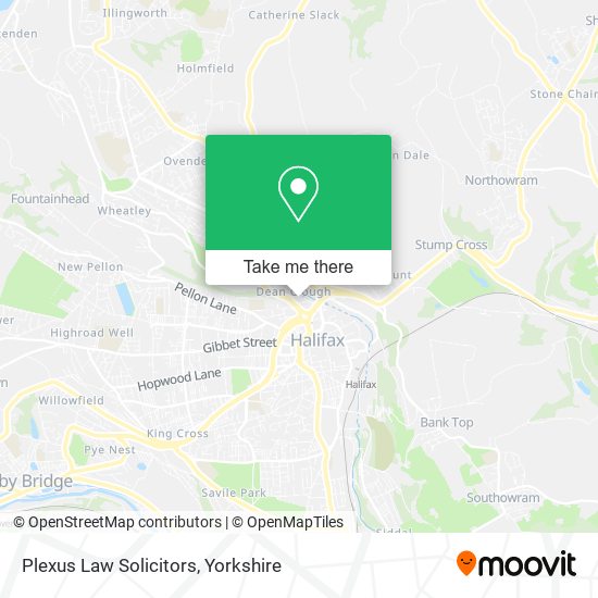 Plexus Law Solicitors map