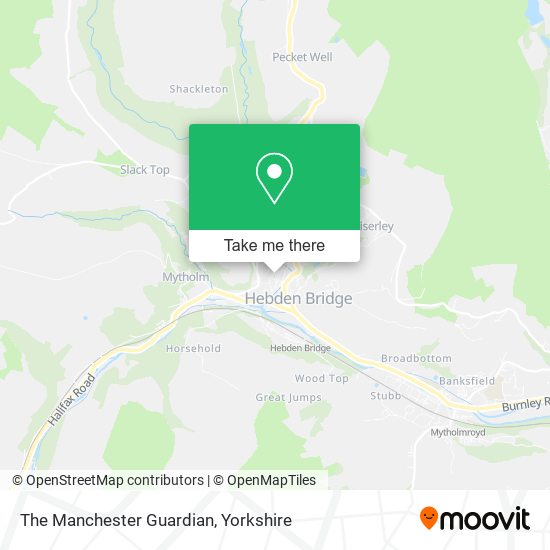 The Manchester Guardian map