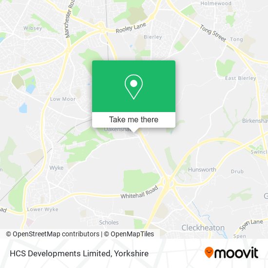 HCS Developments Limited map