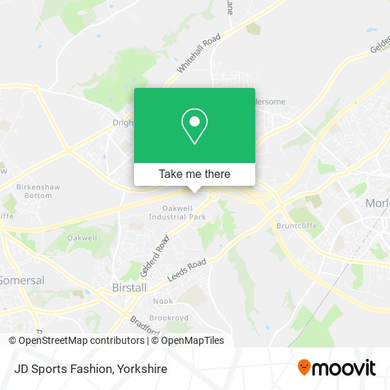 JD Sports Fashion map