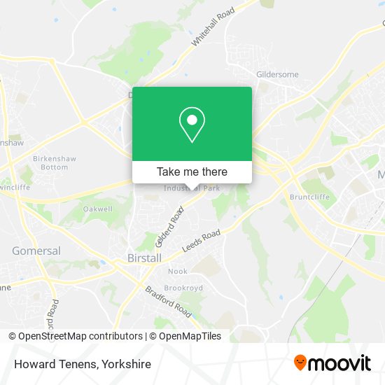 Howard Tenens map