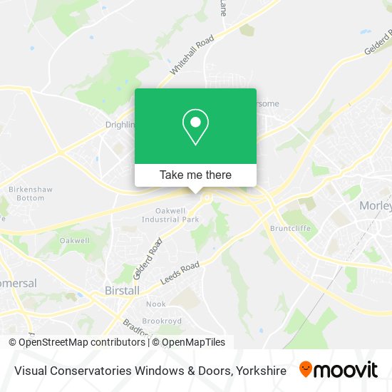 Visual Conservatories Windows & Doors map