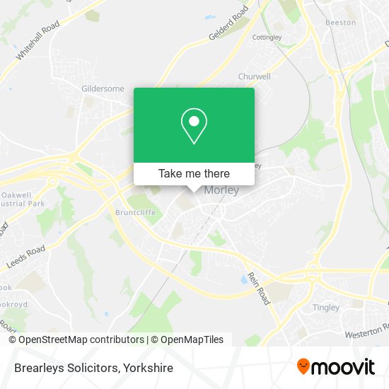 Brearleys Solicitors map