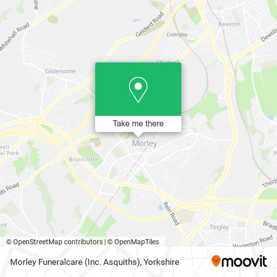 Morley Funeralcare (Inc. Asquiths) map
