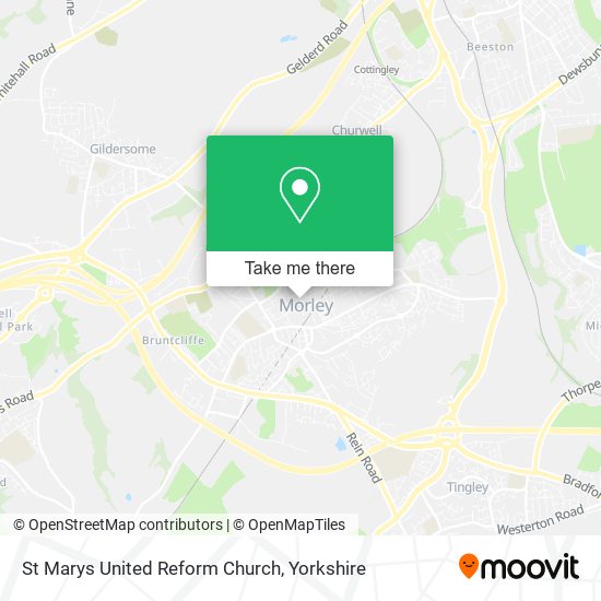 St Marys United Reform Church map