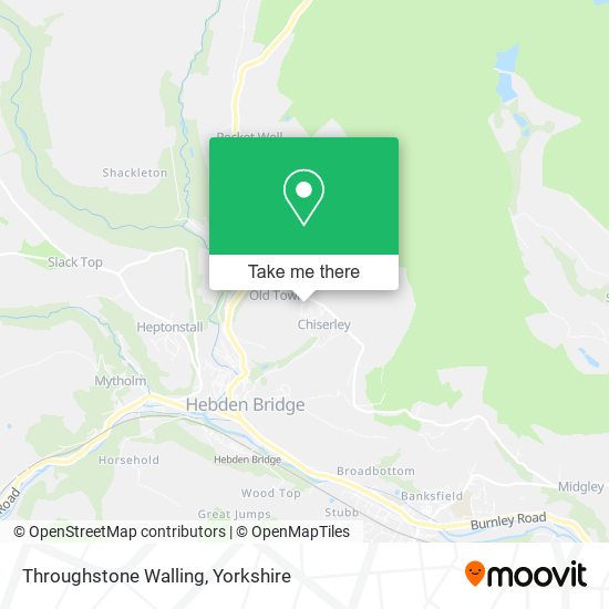 Throughstone Walling map