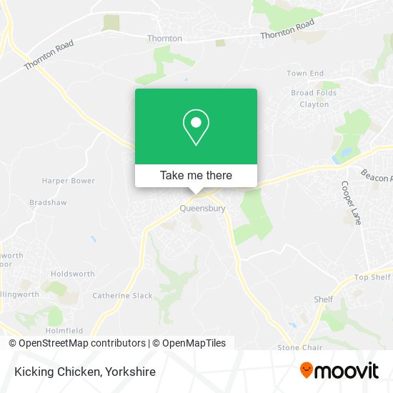 Kicking Chicken map