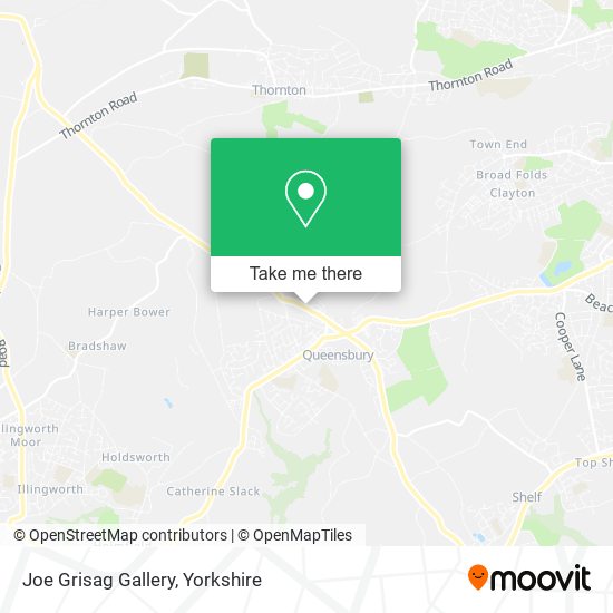 Joe Grisag Gallery map