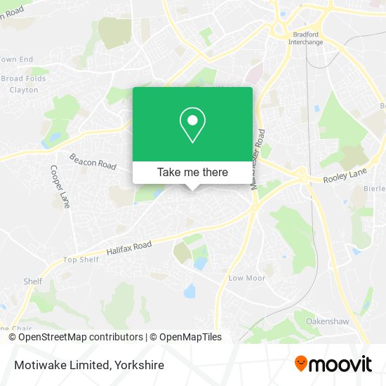 Motiwake Limited map