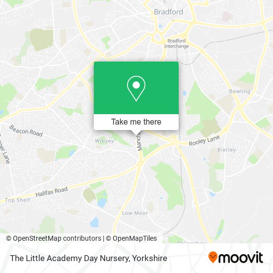 The Little Academy Day Nursery map