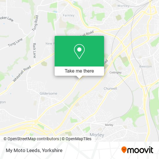 My Moto Leeds map