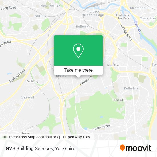 GVS Building Services map