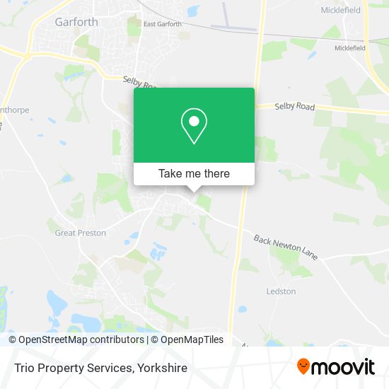 Trio Property Services map