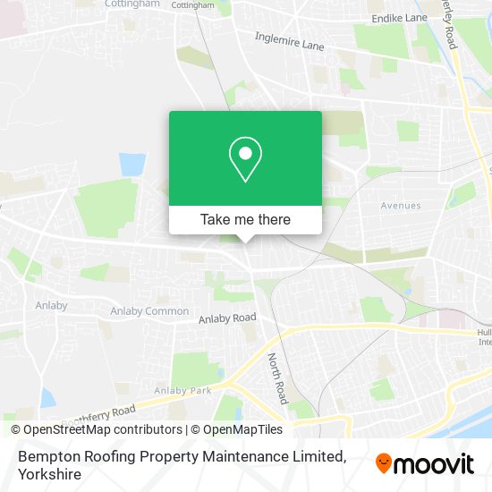 Bempton Roofing Property Maintenance Limited map