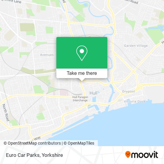 Euro Car Parks map