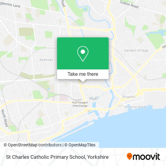 St Charles Catholic Primary School map