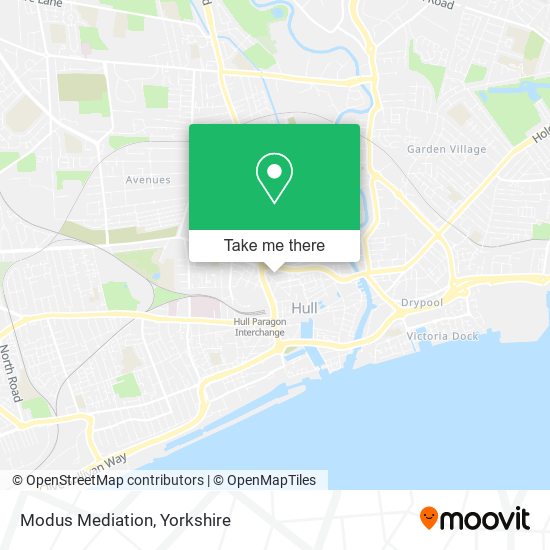 Modus Mediation map
