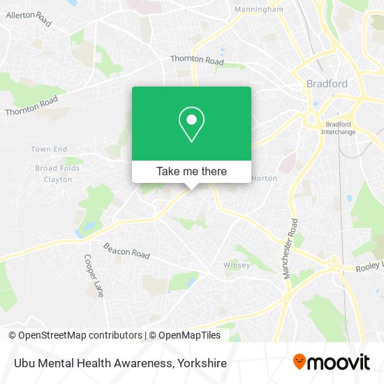 Ubu Mental Health Awareness map