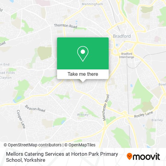 Mellors Catering Services at Horton Park Primary School map