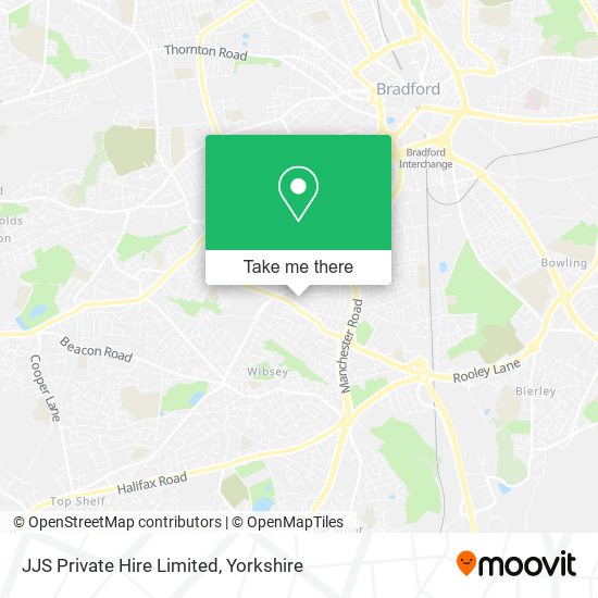 JJS Private Hire Limited map