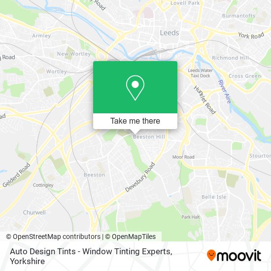 Auto Design Tints - Window Tinting Experts map