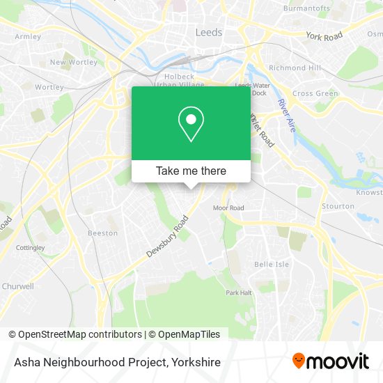 Asha Neighbourhood Project map