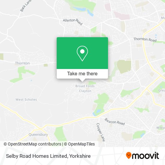 Selby Road Homes Limited map