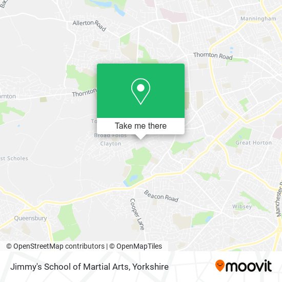 Jimmy's School of Martial Arts map