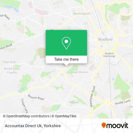 Accountax Direct Uk map